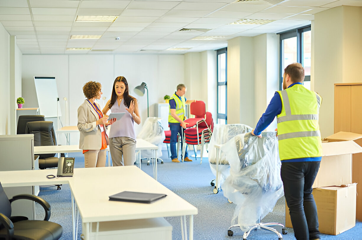 Long Distance Office removals in London;